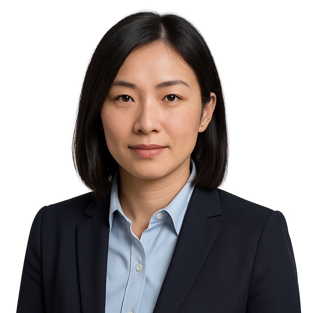 East Asian female procurement officer